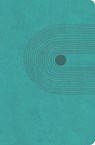 CSB Compact Bible, Value Edition, Teal Leathertouch - Csb Bibles by Holman - 9798384517559