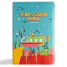 CSB Explorer Bible for Kids, Underwater Adventure Leathertouch: Placing God's Word in the Middle of God's World - Csb Bibles by Holman - 9798384517597