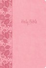 KJV Large Print Thinline Bible, Value Edition, Soft Pink Leathertouch - Holman Bible Publishers - 9798384517948