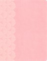 KJV Notetaking Bible, Large Print Edition, Soft Pink Leathertouch - Holman Bible Publishers - 9798384523680