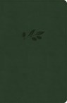 KJV Personal Size Giant Print Bible, Olive Leathertouch - Holman Bible Publishers - 9798384525349