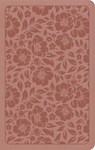 NASB Personal Size Bible, Rose Gold Leathertouch - Holman Bible Publishers - 9798384525363