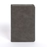 NASB Personal Size Bible, Charcoal Leathertouch - Holman Bible Publishers - 9798384525370