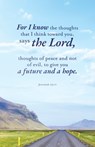 Graduation Bulletin: A Future (Package of 100): Jeremiah 29:11 (Nkjv) - Broadman Church Supplies Staff - 9798384526988