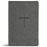 CSB Personal Size Giant Print Bible, Digital Study Edition, Charcoal Suedesoft Leathertouch - Csb Bibles by Holman - 9798384540717