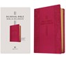 Bilingual Bible / Biblia bilingue NLT/NTV (LeatherLike, Pink Rose) - Tyndale House Publishers - 9798400500794