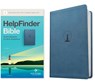 HelpFinder Bible NLT, Filament Enabled (LeatherLike, Harbor Blue, Red Letter) - New Living Translation - 9798400506970