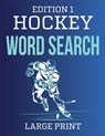 Hockey Word Search Large Print For Adults - Challengingbrain Publishing - 9798421531531