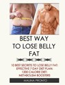 Best Way To Lose Belly Fat - Malina Pronto - 9798543919705