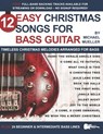 12 Easy Christmas Songs for Bass Guitar - Michael Mueller - 9798552801411