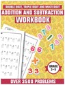 Addition and subtraction workbook grade 3-5: Math drills, Over 3500 Double digits, Triple digits, Multi digits practice problems - Matthew Henry - 9798553392758