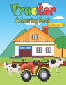 Tractor Colouring Book For Children Ages 2-4 - Art Coloring Books - 9798563146372