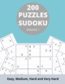 200 Sudoku Puzzles: Vol 1 Easy, Medium, Hard & Very Hard - C&s Puzzstudio - 9798673617021