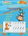 Kids cursive handwriting workbook: Self-Help Beginner cursive handwriting workbook for kids (Cursive number and letter)-cursive handwriting kindergart - Cedar Editor - 9798678063878