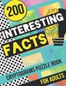 200 Interesting Facts Cryptograms Puzzle Book for Adults: Large Print Variety of Fun & Relaxing Cryptograms Puzzle Books for Adults with Hints to Keep - Active Brain - 9798684551666