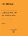 Beethoven Sonata no. 19 in g minor: op. 49, no. 1 - BEETHOVEN,  Ludwig Van - 9798686977761