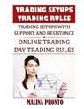 Trading Setups: Trading Rules: Trading Setups With Support And Resistance: Online Trading - Day Trading Rules - Malina Pronto - 9798694602433