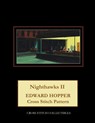 Nighthawks II: Edward Hopper Cross Stitch Pattern - Kathleen George - 9798706458126