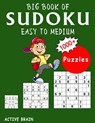 Big Book of Sudoku Easy to Medium: 1000+ Easy Sudoku Puzzles (With Solutions) - Active Brain - 9798709010307