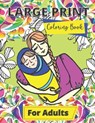 Large Print Adult Coloring Book - Ricky Be Action - 9798730225428