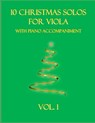 10 Christmas Solos for Viola with Piano Accompaniment - B C Dockery - 9798759719403