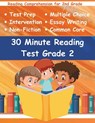 30 Minute Reading Test Grade 2: Reading Comprehension for 2nd Grade - Adam Free - 9798863699394