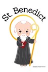 St. Benedict - Children's Christian Book - Lives of the Saints - Abigail Gartland - 9798869212627
