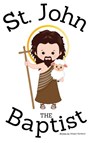 St. John the Baptist - Children's Christian Book - Lives of the Saints - Gartland - 9798869291196
