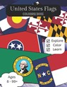 United States Flags Coloring Book: Flags of Each State - Let's Explore Color Learn - 9798872959779