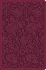 ESV Value Compact Bible (Trutone, Raspberry, Floral Design) - Esv Bibles - 9798874902803