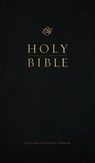 ESV Church Bible, Large Print, Red Letter (Hardcover, Black) -  - 9798874903749