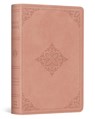 ESV Vest Pocket New Testament with Psalms and Proverbs, Red Letter (Trutone, Blush Rose, Fleur-De-Lis Design) - Esv Bibles - 9798874906283