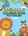 Animal Coloring Book for Toddlers: Simple Coloring Pages for Kids, Big Bold Print, Baby Animals, Cute Animals, Preschool Coloring Book, Ages 2-4 - Sankara Devi - 9798877834439