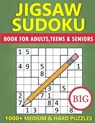 Big Book of Jigsaw Sudoku for Adults, Teens & Seniors - 1000+ Medium & Hard Puzzles: Irregular Sudoku Variant Brain Games - Klever Crew - 9798877978218