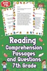 Reading Comprehension Passages and Questions 7th Grade: Unlock Your Child's Potential with Engaging 7th Grade Reading Passages & Questions! Dive into - Sabrina Jeffries - 9798883652430