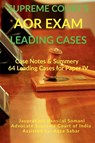 Supreme Court's AOR Exam- Leading Cases - Jayprakash Bansilal Somani - 9798885214490