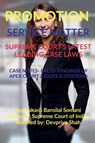 Promotion- Service Matter- Supreme Court's Latest Leading Case Laws - Jayprakash Bansilal Somani - 9798885691673