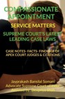 Compassionate Appointment- Service Matters- Supreme Court's Latest Leading Case Laws - Jayprakash Bansilal Somani - 9798885691895