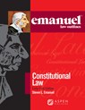 Emanuel Law Outlines for Constitutional Law - Steven L. Emanuel - 9798889068761