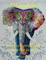Mandala Animals and Birds Coloring Book for Adults: Stress Relieving Mandala Designs with Animals and Birds for Adults 45 Premium Coloring Pages with - Davina Claire Morgan - 9798889351191