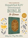 The Barbour Skjv Devotional Bible for Women: Worry Less, Pray More: Featuring Nearly 500 Encouraging Devotions--And Much More - Compiled by Barbour Staff - 9798891512979