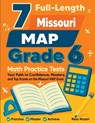 7 Full-Length Missouri MAP Grade 6 Math Practice Tests - Reza Nazari - 9798896477457