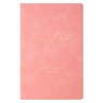 KJV Bible Gift Faux Leather, Pink - Christian Art Gifts - 9798896780502