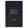 KJV Bible Gift Faux Leather, Black - Christian Art Gifts - 9798896780922