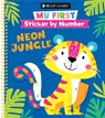 Brain Games - My First Sticker by Number: Neon Jungle (for Kids Ages 3-6) - Publications International Ltd - 9798897460885