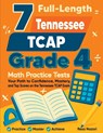 7 Full-Length Tennessee TCAP Grade 4 Math Practice Tests - Reza Nazari - 9798903502127