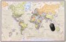 Bureauonderlegger / muismat Klassieke wereldkaart - Maps International - 5425013060202