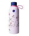 Waterfles Bosvogels Roze - Heinen Delfts Blauw - 8721048302933