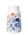 Melkbus Vaas Wildbloemen - 25,5 cm - Heinen Delfts Blauw - 8721048305866