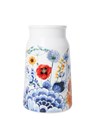 Melkbusvaas Wildbloemen 20,5 cm - Heinen Delfts Blauw - 8721048305873